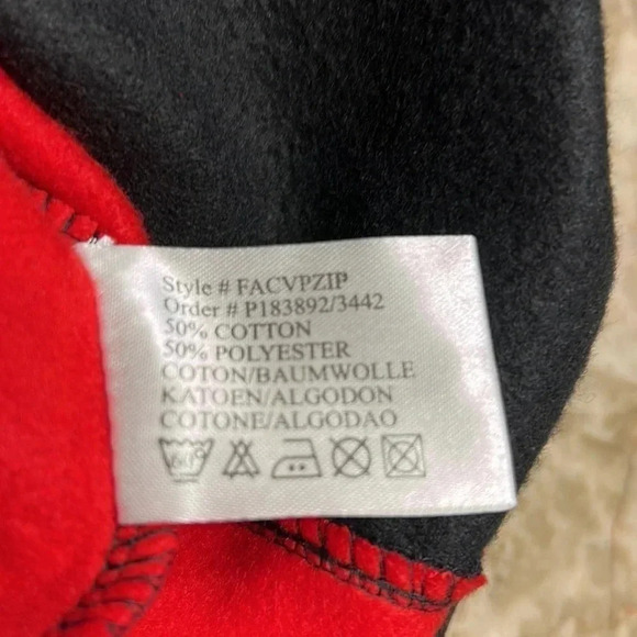 Y2K DICKIES Fleece quarter zip sweater.Facom,performance,outdoorsy,sporty,retro - Picture 15 of 15